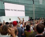 Yoko rings Bells For Peace in Manchester 